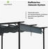 Blumfeldt Pantheon Robust Pergola 3 x 3 m dark grey