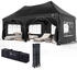 Vounot Foldable pavillon with 6 removable sides 3 x 6 m