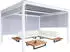 MCW Pergola -L41-S3 BxTxH: 368x306x224 cm (4-tlg) 8x8cm Pfosten weiß