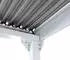 MCW Pergola -L41-S3 BxTxH: 368x306x224 cm (4-tlg) 8x8cm Pfosten weiß