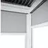 MCW Pergola -L41-S3 BxTxH: 368x306x224 cm (4-tlg) 8x8cm Pfosten weiß