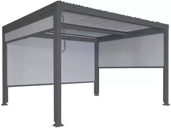 MCW Pergola -L41-S3 BxTxH: 368x306x224 cm (4-tlg) 8x8cm Pfosten anthrazit