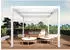 MCW Pergola Weiß Metall 300x220x300 cm