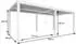 MCW Pergola Anthrazit Metall 583x220x301 cm