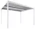 MCW Pergola Weiß Metall 306x224x368 cm