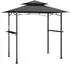 vidaXL Grillpavillon anthrazit 240 x 150 cm (360140)