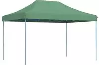 vidaXL Partyzelt Faltbar Pop-Up Gr&uuml;n 410x279x315 cm