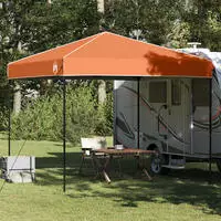 vidaXL Pavillon-Zelt 243 x 243 x 251 cm Orange Stoff
