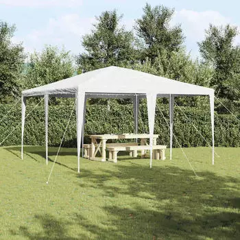 vidaXL Partyzelt wei&szlig; 4 x 4 m (42003421)