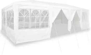 vidaXL Partyzelt wei&szlig; 8 x 4 m (42003441)