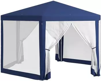 Outsunny Sechseckiger Pavillon mit Moskitonetz 4 x 4 m (84C-044V02BU)