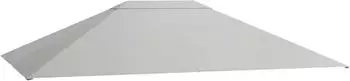 Outsunny Pavillon-Ersatzdach 4 x 3 m (84C-487V00LG)