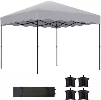 Outsunny Faltpavillon 3 x 3 m (84C-609V00LG)