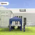 Outsunny Pavillon mit Seitenwänden 2 x 2 m (100110-066B)
