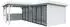 Palmako Pavillon Lenna Slide 24,9 m² Set 422 588 x 588 cm weiß