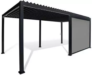 Best Seitenrollo f&uuml;r Pavillon Cadiz 300 x 240 cm PE/Aluminium antharzit