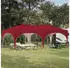 vidaXL Pop-up Partyzelt 575 x 288 x 245 cm Oxford-Stoff ohne Seitenwand