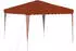 vidaXL Pop-up Partyzelt Terrakotta 288 x 288 x 245 cm Oxford-Stoff ohne Seitenwand (42019754)
