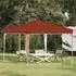 vidaXL Pop-up Partyzelt Terrakotta 288 x 288 x 245 cm Oxford-Stoff ohne Seitenwand (42019754)