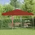 vidaXL Pop-up Partyzelt Terrakotta 288 x 288 x 245 cm Oxford-Stoff ohne Seitenwand (42019754)