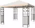 Spetebo Pavillon Ersatzdach PVC-Beschichtung wasserdicht 3x3m beige (14851)
