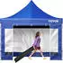 VEVOR Faltpavillon 3x3m Pop-Up 240g PVC-Polyester, Blau (10 x 10 FT Pop Up Canopy Tent)