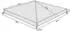 QUICK STAR Pavillon Schutzhaube 2,5x2,5m wasserdicht transparent (40025)
