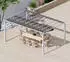 Paragon Outdoor Florenz 1116 Aluminium Pergola 350x505x236cm Weiß/Hellbraun (05011)
