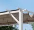 Paragon Outdoor Florenz 1116 Aluminium Pergola 350x505x236cm Weiß/Hellbraun (05011)
