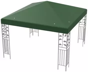 Costway Pavillon Ersatzdach 3x3m mit Ablauflöchern, dunkelgrün (NP10527DGN)