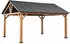 Sunjoy Gazebo Rebra Zedernholz 404 cm x 465 cm (A102008114)