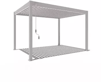 Weide Pergola 3x4m Classic Ivory