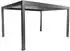 Biohort Pergola 4,5 x 3,5 m mit Lamellendach 460 x 368 cm quarzgrau-metallic