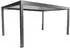 Biohort Pergola 5 x 3,5 m mit Lamellendach 516 x 368 cm quarzgrau-metallic/Lamellen weiß