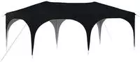 vidaXL Pop-up Partyzelt 575 x 288 x 245 cm Anthrazit Oxford-Stoff