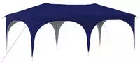 vidaXL Pop-up Partyzelt 575 x 288 x 245 cm Blau Oxford-Stoff