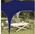 vidaXL Pop-up Partyzelt Blau 575 x 288 x 245 cm Oxford-Stoff ohne Seitenwand (42019879)