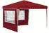 vidaXL Pop-up Partyzelt Bordeauxrot 288 x 288 x 245 cm Oxford-Stoff mit 2 Seitenwänden (42019763)