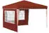 vidaXL Pop-up Partyzelt Terrakotta 288 x 288 x 245 cm Oxford-Stoff mit 2 Seitenwänden (42019765)