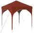 vidaXL Pop-up Partyzelt 194 x 194 x 245 cm Terrakotta ohne Seitenwand (42019820)