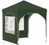Vidaxl Pop-up Party Tent 192 X 192 X 245 Cm Green