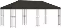 vidaXL Pavillon mit Seitenw&auml;nden 6 x 3 m Anthrazit Polyester und Stahl