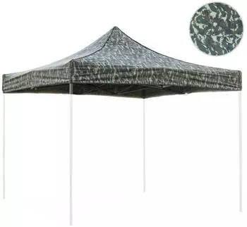 Divina Garden Sibrand Ersatzplane Camouflage 3x3m für Faltpavillon, wasserdicht