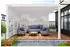 Weide Horizontale Lamellenwand für Pergola Aluminium Weiß 123x235cm (WE-P-H-123-WSS)