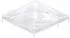 QUICK STAR Pavillon Schutzhaube 3x3m Wasserdicht Transparent (40033)