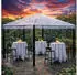 QUICK STAR Pavillon Schutzhaube 3x3m Wasserdicht Transparent (40033)