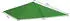 QUICK STAR Nizza Pavillon-Ersatzdach 3x3m 250g/m² Grün mit Lüftungsschlitzen (48318)