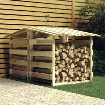 vidaXL Pergola with roof 1 x 0.9 x 1 m natural wood
