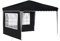 vidaXL Pop-up Partyzelt 288 x 288 x 245 cm Anthrazit Oxford-Stoff