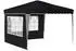 vidaXL Pop-up Partyzelt Anthrazit 288 x 288 x 245 cm Oxford-Stoff mit 2 Seitenwänden (42019759)